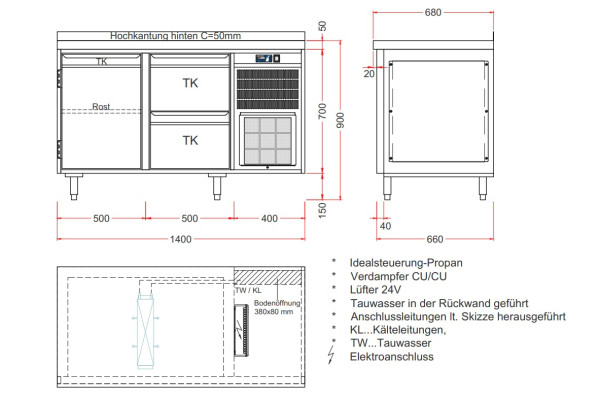 TKE 2-709-2Z2T Propan